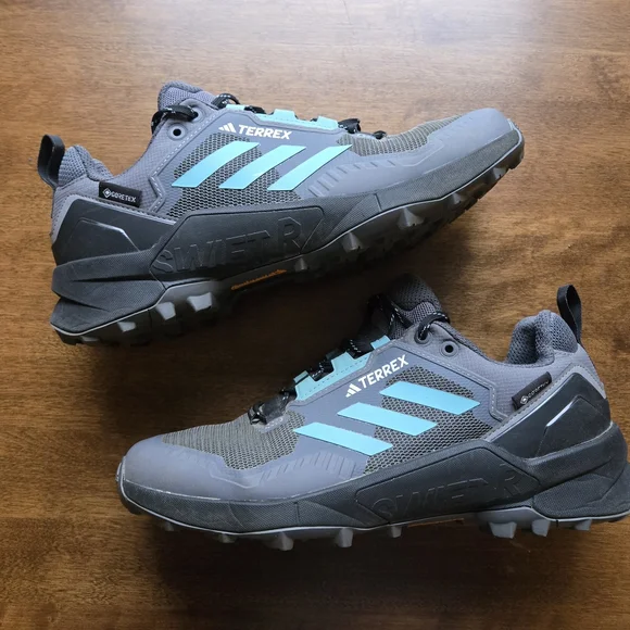 Adidas Terrex Swift R3 GTX Gore-Tex Hiking Shoes Men’s 9.5 Waterproof Trail - Picture 1 of 7